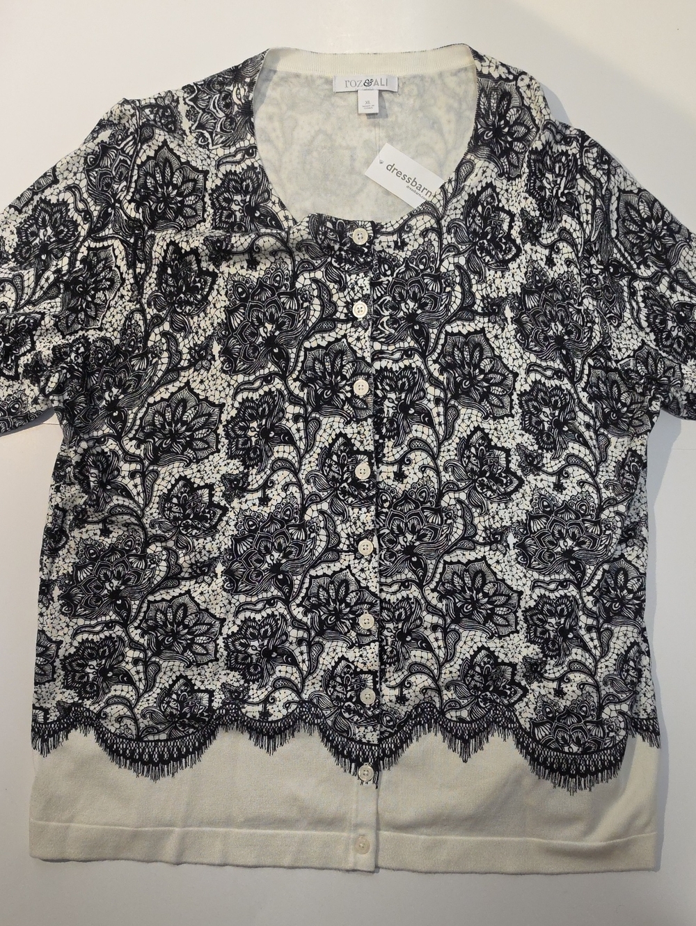 Roz & Ali Womans Cardigan Sweater